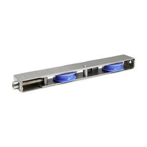 Polea de rueda de rodillo de ventana de puerta corredera ajustable de acero inoxidable pesado con rodamiento para ventana de puerta de aluminio automática - Product Image 5