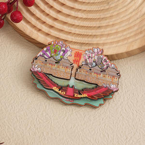 Artisanat en résine tridimensionnel de ville <span class=keywords><strong>japonaise</strong></span>, artisanat en métal, aimant écologique, souvenir touristique, autocollant pour réfrigérateur - Product Image 2