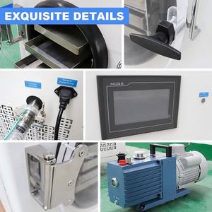 Machine de lyophilisation électrique grande capacité 20 kg pour usage domestique, aliments et fruits lyophilisés avec pompe à vide - pour usage agricole - Product Image 5