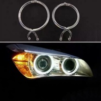 NOUVEAU Tube de phare DRL Tube acrylique Barre de lumière Guide de lumière Bande DRL pour X1 E84 2013 2014 2015