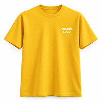 T-shirt Homme Personnalisé 100% Coton 300 GSM Épais Coupe Boxy Épaules Tombantes Col Rond Court Oversize Streetwear