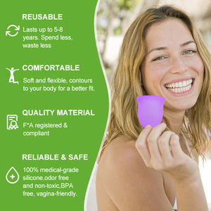 Copa Menstrual <span class=keywords><strong>Intimina</strong></span>, Producto Femenino Más Utilizado en el Mundo, Venta al Por Mayor OEM, Copa Menstrual Reutilizable Directo de Fábrica para Mujeres - Product Image 6