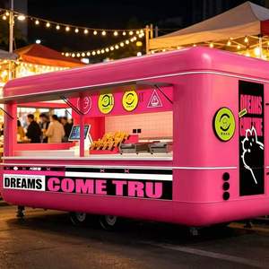 Camion-restaurant mobile électrique à quatre roues <span class=keywords><strong>pour</strong></span> les vendeurs européens – <span class=keywords><strong>Fourgon</strong></span> de vente ambulante - Product Image 1