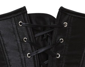 Hot Sale Women's Corset Top Bustiers Waist Corsets Steampunk Overbust Vintage Belly Sheath Gothic Style Black Corset <strong>Underbust</strong> - Product Image 5