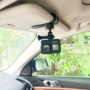 Soporte para Visera de Coche para Cámaras GoPro Hero 13 12 11 10 9 SJCAM SJ4000 <span class=keywords><strong>AKASO</strong></span> Insta360 X5/X4/X3 DJI Osmo Action - Product Image 2