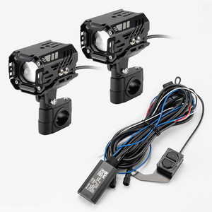 Đèn pha, đèn sương mù, đèn trợ sáng LED đa năng cho xe máy, 40W, 6000K, 3000K, hai màu - Product Image 6