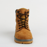Chaussures de sécurité en cuir nubuck Aimboo, résistantes aux coupures, pour le travail industriel, vente en gros d'usine, chaussures de sécurité S1P SRC