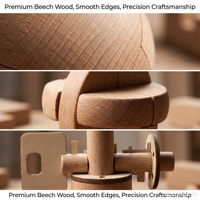 Casse-tête en bois 9 pièces 3D, casse-tête traditionnel chinois Luban Kongming Lock, jouet éducatif STEM, coffret cadeau pour enfants et adultes