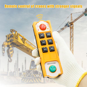 Vente directe 6 boutons vitesse unique 433/868/915MHZ palan électrique industriel télécommande sans fil - Product Image 6