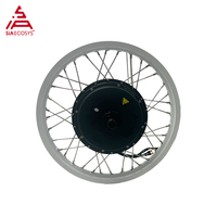 Liquidation QSMOTOR Moteur de moyeu à rayons BLDC pour moto électrique 17x1.6 pouces 1500W 205 V3 à démontage rapide