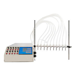 Máquina Llenadora de Líquidos Semiautomática Multicabezal con Bomba Manual para Botellas, Envases de Plástico y Llenado de Jabón - Product Image 3