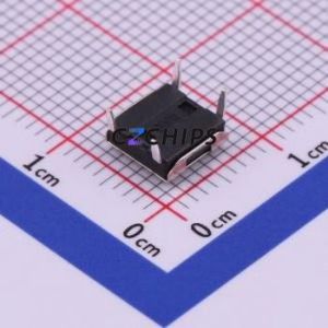 K2-1157DP-B4CW-01 Tactile Switch Through hole Component (THT) Switch 2.5N Through Hole 6.4mm 6mm - Product Image 2