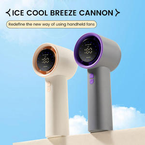 Imycoo Tốc Độ Cao Xách Tay Mạnh Mẽ LED Hiển Thị Mini <span class=keywords><strong>Fan</strong></span> Cho Món Quà Mùa Hè Tùy Chỉnh Có Thể Sạc Lại Làm Mát Cầm Tay <span class=keywords><strong>Fan</strong></span> Hâm Mộ Tiện Dụng - Product Image 5