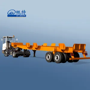 40ft 45ft 53ft Skeleton Nhiệm Vụ Nặng Nề Bán ISO Container Chassis Cho Container Vận Chuyển Trong Thiết Bị Đầu Cuối
