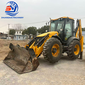 Chargeuse-pelleteuse JCB 4CX d'occasion, faible nombre d'heures, avec godet à roche et ripper, certifiée CE pour applications lourdes - Product Image 2