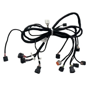 Anpassbarer Kabelbaum mit großem End schalter Verschiedene Modelle auf der rechten Seite PTFE-PVC-Nylon-Gummi isolierung für die Elektronik - Product Image 4