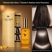Sérum Huile Capillaire Bio Marque Blanche OEM/ODM Emballage Personnalisé Sans Cruauté Animale Huile d'Argan Ingrédients Naturels Protection UV Vitamine E