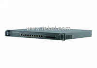 Serveur de réseau pare-feu avec 8 ports LAN plus 4 ports SFP en option, Intel H87 LGA1150 Core I3 I5 I7, châssis en rack 1U, mini PC industriel