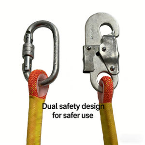 2026 Industrial Fall Protection <strong>Harness</strong> Polyester High Strength Comfortable Fit Shock Absorbing Lanyard Connecting Rope for - Product Image 6