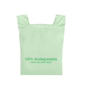 Bolsas de Camiseta Biodegradables a Base de Almidón de Maíz - Product Image 2