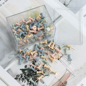 Оптовая продажа, 4 цвета, разноцветные, пластиковые и металлические иглы, декоративные Накладные на большой палец, 120 шт. - Product Image 5