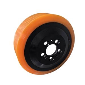 中国工場LINDET20耐久性産業用PUフォークリフト駆動ホイール - Product Image 5