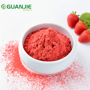 Высокочистый сублимированный клубничный порошок: прямые поставки с завода, OEM/ODM, индивидуальный заказ для пищевой промышленности - Product Image 1