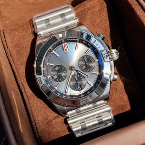 Reloj Mecánico de Acero Inoxidable de Lujo para Hombre, de Alta Calidad, con Espejo de Zafiro y Tres Esferas Integradas, Estilo Breitling - Product Image 6