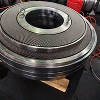 Amandus Kahl 780 Machine à granulés de bois biomasse, composants essentiels du moteur et de l'engrenage en acier inoxydable X46Cr13, granulateur de granulés de 6mm-8mm