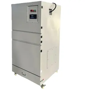 Mesin pemisah siklon kolektor udara multi fungsi pabrik bergerak industri standar mesin ekstraktor debu denyut untuk ruang bersih