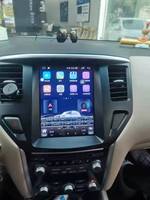 Autoradio Android 10,4 pouces avec GPS, navigation, Carplay, lecteur DVD, écran tactile, tableau de bord, 1 an de garantie pour Nissan Pathfinder 2016-2020
