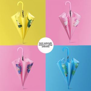 Paraguas Infantil Personalizado con Logotipo, Diseño de Dibujos Animados, Largo y Recto, para Niños y Niñas de Jardín de Infancia, con un Toque Creativo - Product Image 2