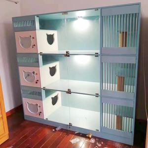 <strong>Cat</strong> Villa Animal Veterinary Supply Wooden Material <strong>Cat</strong> <strong>Cage</strong> Display <strong>Cage</strong> Commercial Small &amp; Large Dog Hotel <strong>Cat</strong> Hotel - Product Image 5