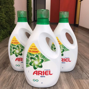 Detergente Líquido para Ropa Ariel, Fórmula de Limpieza Profunda de Alta Eficiencia para Lavado Automático y a Mano, Fragancia Fresca Duradera - Product Image 2