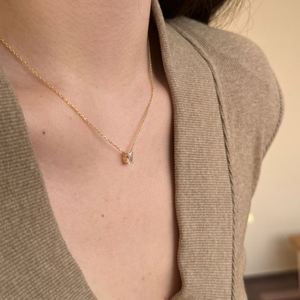 Dylam, Fábrica de Joyería con Más de 10 Años de Experiencia, Collares con Colgante de Plata S925 para Mujer, Cadena de Eslabones con Circonita Cúbica 5A - Product Image 3