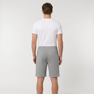 <b>Men's</b> Athletic <b>Shorts</b> with Pockets and <b>Elastic</b> <b>Waistband</b> 100% Cotton Quick Dry Casual Mid Waist Knitted - Product Image 4