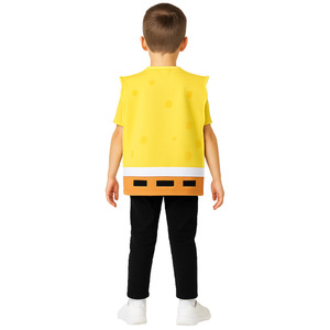 Disfraz de Bob Esponja, Traje de Fiesta Infantil, Disfraz de Halloween, Talla S para Niños - Product Image 5