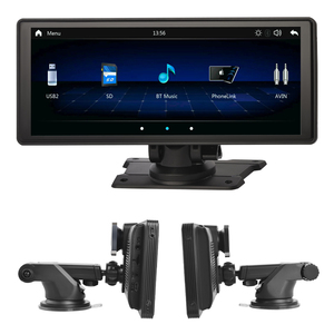 Autoradio 5-24V 10.26inch xách tay Carplay & Android Auto PND <span class=keywords><strong>MP5</strong></span> Máy nghe nhạc với Dash Cam 2GB RAM BT Aux <span class=keywords><strong>USB</strong></span> - Product Image 4