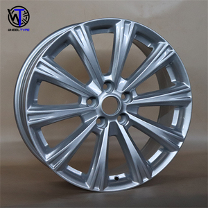 Rueda Forjada Wheeltype de 18 Pulgadas (15-28) 18X7.5, Jante 5X108, 5 Orificios, ET 52.5, Acabado Plateado, Aleación de Aluminio, Rin para Auto de Pasajeros - Product Image 3