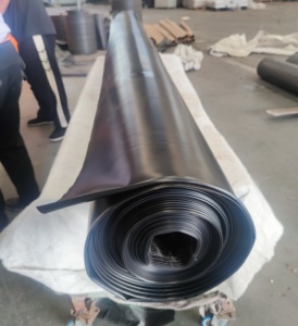 Membrana Impermeabilizzante in HDPE, Geomembrana HDPE, Rivestimento DPM DPC per Tetti, Terrazze, Impermeabilizzazione di Fondamenta Edili, Protezione dall'Umidità - Product Image 2