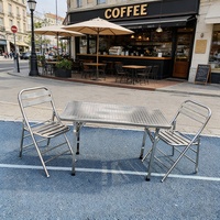 Chaise de jardin pliable moderne, confortable, légère, imperméable, avec logo en relief sur les pieds, en acier inoxydable, garantie 12 mois