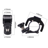 Stealth Q-Bell: Klaxon de vélo universel en aluminium pour VTT/vélos de route-Support invisible, son clair
