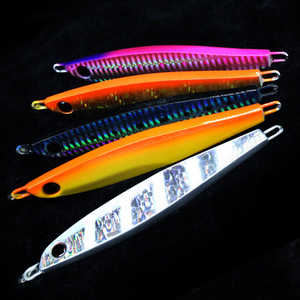Señuelo de pesca de aguas profundas de 120g 160g, señuelo artificial duro de plomo para pesca en agua salada, señuelo de jigging para peces de agua salada - Product Image 3