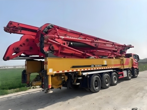Camion pompe à béton Sany Diesel 8x4 d'occasion fabriqué en Chine, puissance 315 kW, productivité 170 m/h, distance de transport 37m-62m - Product Image 3