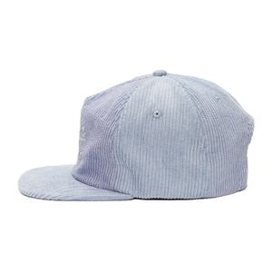 Wholesale Custom Embroidered <b>Corduroy</b> Snapback Cap 5 Panel Unstructured <b>Hat</b> - Product Image 3