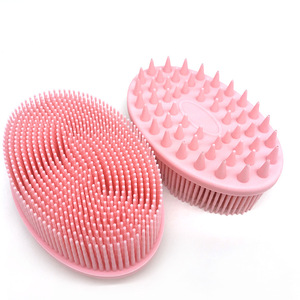 Cepillo de silicona para baño, limpieza profunda y masaje, cepillo exfoliante para el cuidado corporal, para uso en el baño. - Product Image 5