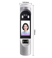 Dispositivo de Control de Asistencia y Acceso, Gestión de Entradas, Tipo Columna, Reconocimiento Facial para Oficina y Gimnasio