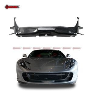 ราคาโปรโมชั่นโรงงาน อะไหล่รถยนต์คาร์บอนไฟเบอร์แห้งแบบ OEM ช่องระบายอากาศกันชนหน้ารถยนต์ สำหรับ Ferrari 812 - Product Image 4
