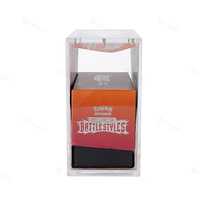 Boîte de protection pour booster ETB en acrylique écologique de 5 mm d'épaisseur, collection Ultra Premium Yugioh, aimant puissant, protection UV