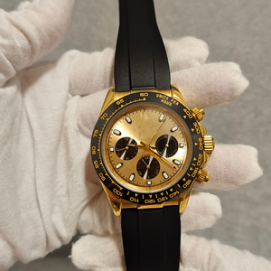 セラミックベゼル2813自動移動防水サファイアガラスゴムストラップブラックダイヤル - Product Image 2